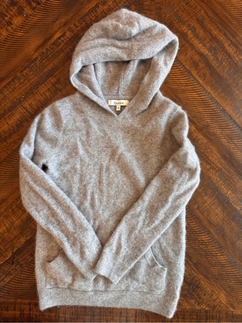 Quince 100% Cashmere Hoodie- Kids